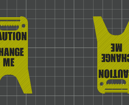 Custom Caution Sign